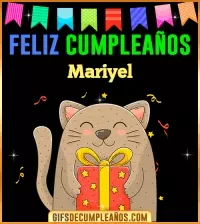 GIF Feliz Cumpleaños Mariyel